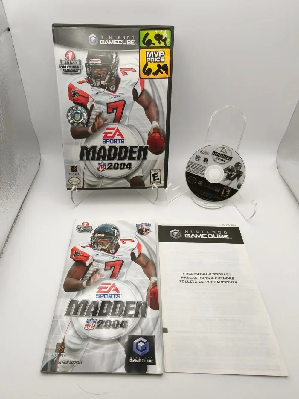 Madden NFL 2004 GameCube CIB Tested on Wii Michael Vick
